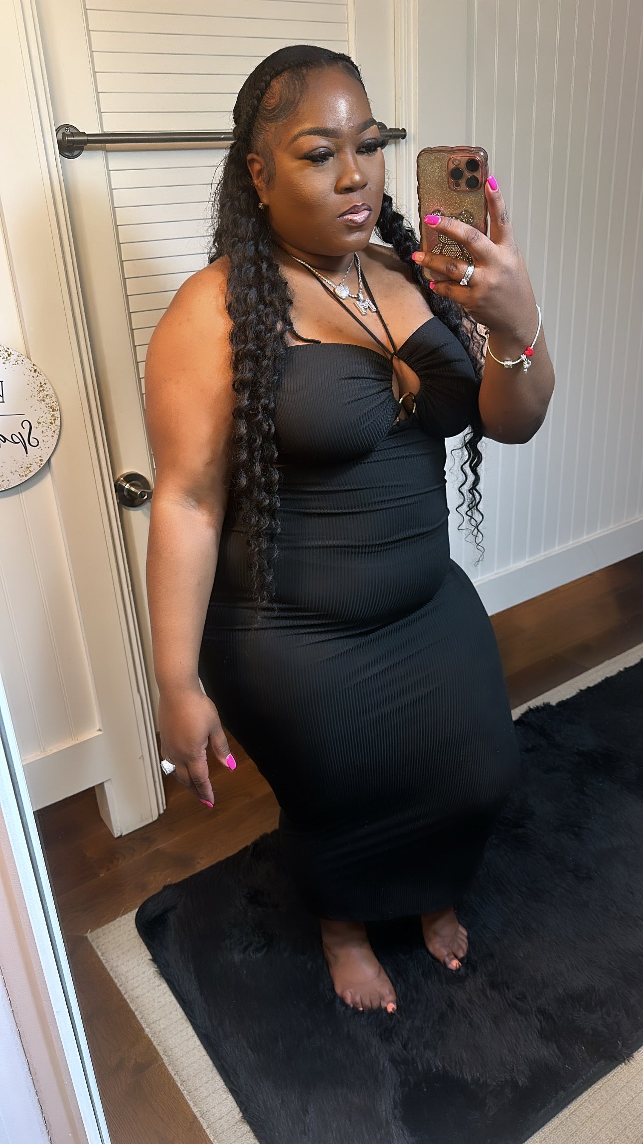 She going place maxi dress -plus