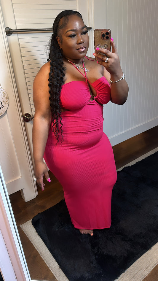 She going place maxi dress -plus