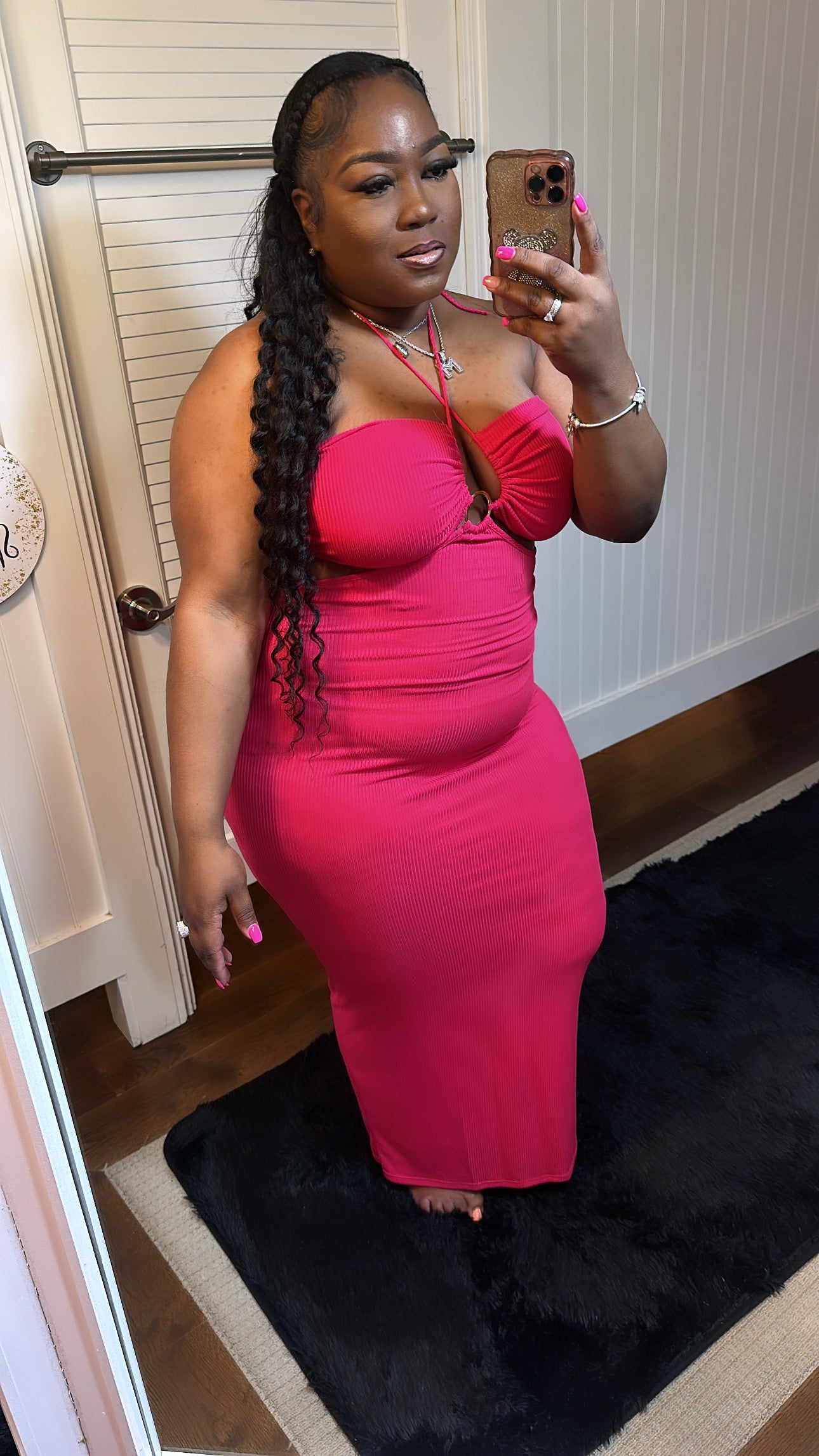 She going place maxi dress -plus