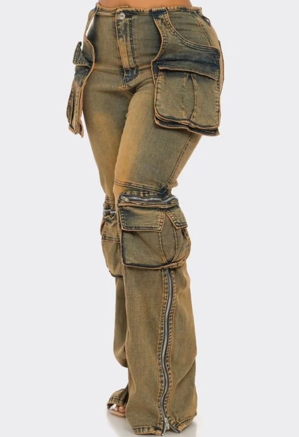 She the one cargo pocket pants