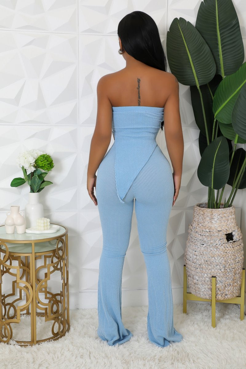 A bad girl two piece pants  set