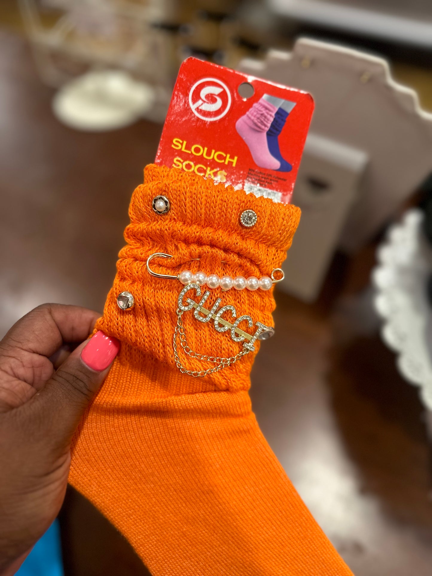 A Baddie Junk Socks